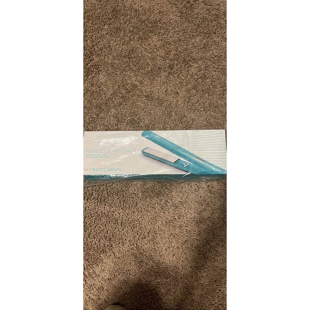 Moroccan oil Perfectly Polished hair flat iron straightener $160 retail
